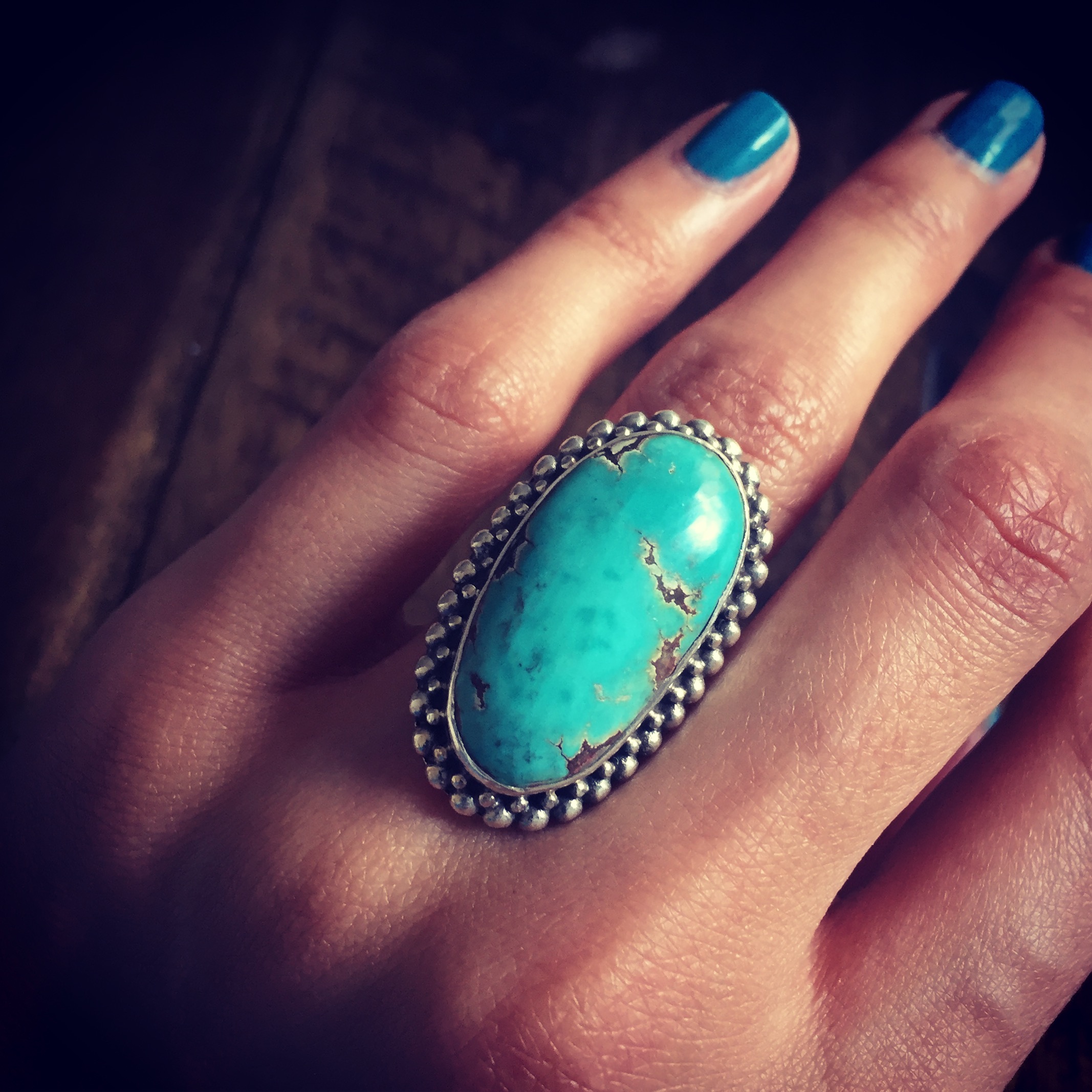 Turquoise Sterling Silver Ring Finalsilver