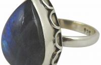 Labradorite 925 Sterling Silver Ring